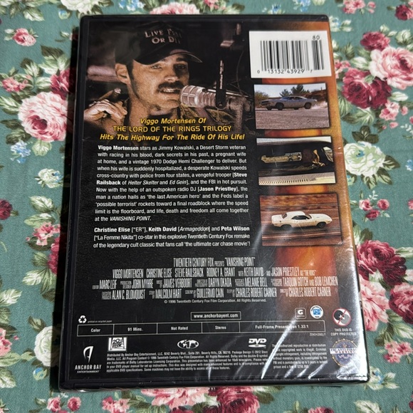 Vanishing Point (1997) Viggo Mortensen DVD 📀 Unopened new! Factory sealed. Rare! - Picture 3 of 6